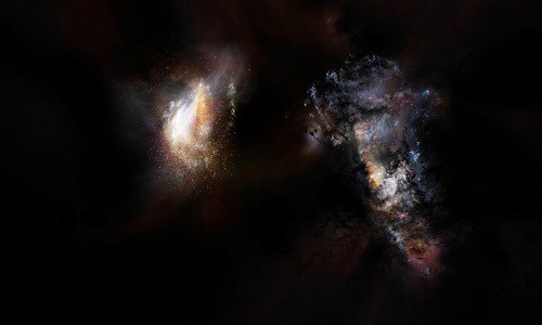 Bí ẩn thiên hà cổ núp trong vùng vật chất tối siêu khủng