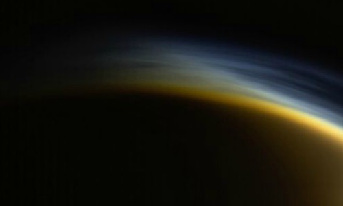Kỳ thú cảnh chạng vạng trên Mặt trăng Titan