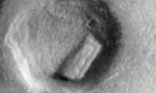 Bí ẩn tàn tích chữ nhật cổ xưa trên sao Hỏa
