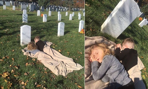 Hai đứa trẻ nằm cố thủ ở nghĩa trang và sự thật đau lòng