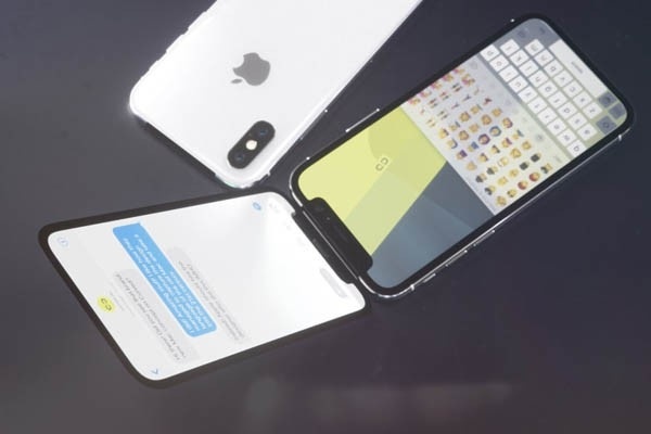 iPhone X phiên bản nắp gập đẹp rụng rời