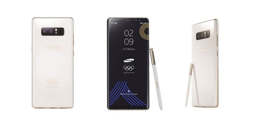 Xuất hiện Galaxy Note 8 PyeongChang 2018 giới hạn chỉ hơn 4.000 máy