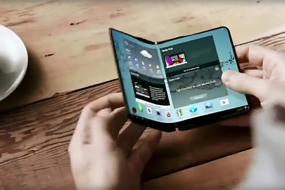 Samsung vô tình lộ Galaxy X sử dụng màn hình LED có thể gập được