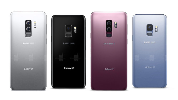 Samsung Galaxy S9/S9+ lộ diện với 4 màu sắc tuyệt đẹp