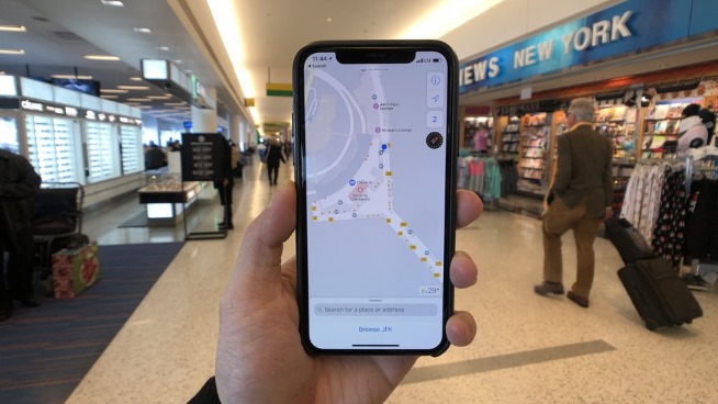 Bản đồ Apple chỉ đường cả trong tòa nhà