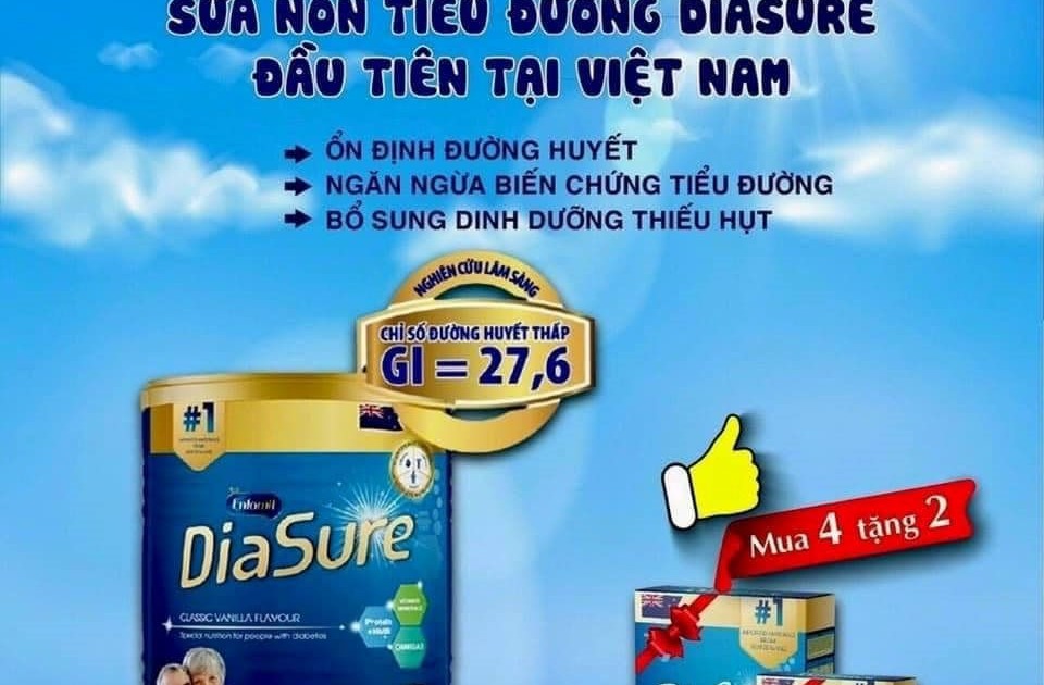 Sữa non tiểu đường Díasure có tác dụng gì đối với người bệnh tiểu đường?
