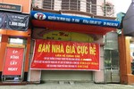 Tên Chủ tịch UBND TP Vinh in trên băng rôn rao bán nhà