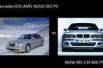 BMW M5 E39 và E55 AMG W210 Mercedes đọ sức tăng tốc