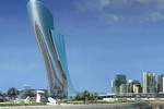 Khám phá tòa tháp nghiêng chọc trời Capital Gate