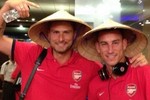 Những hình ảnh đầu tiên của Arsenal tại Việt Nam