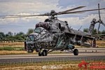 Rùng mình trước dàn trực thăng Mi-24 “xăm trổ đầy mình“