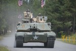 Xe tăng M1 Abrams xuất hiện ở Washington, chuẩn bị cho Quốc khánh