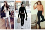 Bí quyết diện quần legging cực chất ngày đầu thu