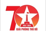 Hà Nội có logo mới kỷ niệm 70 năm Ngày Giải phóng Thủ đô