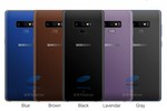 Lộ diện 5 màu siêu “hot” của Galaxy Note 9