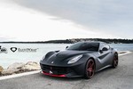 "Đua nóng", siêu xe Ferrari F12 Berlinetta bất ngờ gặp nạn