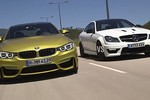 BMW M3 vs Mercedes C63 AMG – Kỳ phùng địch thủ