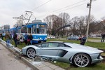 “Siêu bò” Lamborghini Aventador Roadster tử nạn tại Estonia