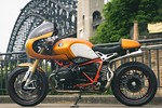 BMW R nineT bản đua cafe racer vàng cam “cực độc“