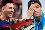 Messi hạ "knock out" Ronaldo để sở hữu siêu xe Ferrari cổ