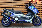 Xe tay ga Yamaha TMax độ Movistar "siêu độc, siêu chất"