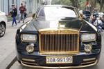 Rolls-Royce Phantom rồng mạ vàng 50 tỷ dạo phố Hà thành