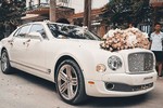 Siêu xe sang Bentley Mulsanne tiền tỷ rước dâu tại Hải phòng