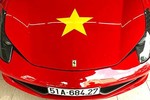 Siêu xe Ferrari tiền tỷ cổ vũ đội tuyển U23 Việt Nam