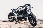 BMW K100 độ Cafe racer rằn ri phong cách "bộ đội"