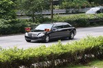 Siêu xe sang Mercedes S600 chở ông Kim Jong Un tại Singapore