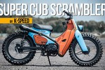 Honda Super Cub 110 độ scrambler cực chất tại Thái Lan