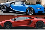 Siêu xe triệu đô Bugatti Chiron và Lamborghini Aventador dính lỗi