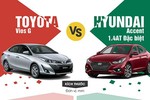 Người dùng Việt chọn Toyota Vios hay Hyundai Accent giá rẻ?