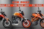 "Soi" dàn xe môtô KTM mới sắp bán ra thị trường năm 2019