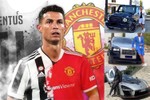 Ronaldo "quay xe", dàn ôtô triệu đô đổ bộ về Manchester United