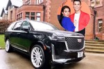 Cristiano Ronaldo được bạn gái tặng xe SUV Cadillac Escalade 