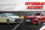 Doanh số Toyota Vios tại Việt Nam tụt dốc, "hít khói" Hyundai Accent