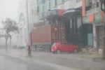 Thuê xe container chắn gió bão số 11