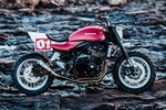 Kawasaki Z900RS Stone Tracker phong cách chúa tể bóng đêm