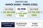 Air France bồi hoàn cho khách, người nhận thừa, người thiếu