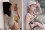 Vạch áo lộ chân ngực, hot girl Lê Bống nhận “đủ gạch xây nhà“