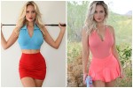 “Nữ thần sân golf” liên tục gây “nóng mắt” vì ăn mặc hớ hênh