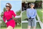 Dàn hot girl đọ sắc trên sân golf, nhan sắc một chín một mười