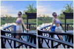 Diện bikini, hot girl Trâm Anh được netizen khen vì điều này