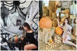 Quán cafe Hà Nội trang trí Halloween hút giới trẻ check in