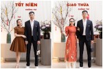 Bảo Thanh gợi ý mặc Tết, outfit 7 ngày của chồng lạ lắm