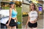 Vẻ nóng bỏng khó cưỡng của golfer xinh đẹp bậc nhất nước Mỹ