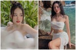 Hot girl Đồng Tháp che dáng bằng bọt xà phòng cực nóng bỏng