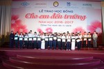 Học bổng “cho em đến trường” - Đồng hành cùng trẻ em nghèo