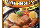 Gia vị nêm sẵn Aji-Quick món kho sản phẩm tiện lợi cùng hương vị đặc trưng 